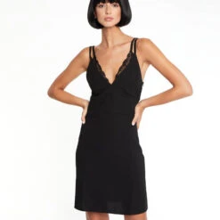 Robe Impertinente Chantal Thomass Prêt à Porter -Vêtements Soldes robe chantal thomass pret a porter noir 6