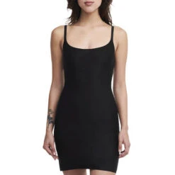 Fond De Robe Invisible Chantelle Soft Stretch -Vêtements Soldes robe chantelle soft stretch noir 2