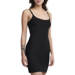 Fond De Robe Invisible Chantelle Soft Stretch -Vêtements Soldes robe chantelle soft stretch noir 3