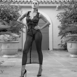 Robe Longue Maison Close Inspiration Divine 15 Robe Longue Maison Close Inspiration Divine -Vêtements Soldes robe maison close inspiration divine noir 16