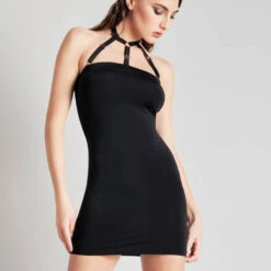 Robe Maison Close Tapage Nocturne -Vêtements Soldes robe maison close tapage nocturne noir 2