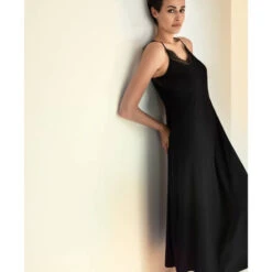 Robe Oscalito Chantilly -Vêtements Soldes robe oscalito chantilly noir 5