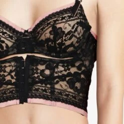 Serre-taille En Dentelle Chantal Thomass Poetry -Vêtements Soldes serre taille chantal thomass poetry noir 2