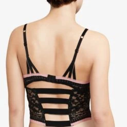 Serre-taille En Dentelle Chantal Thomass Poetry -Vêtements Soldes serre taille chantal thomass poetry noir 3