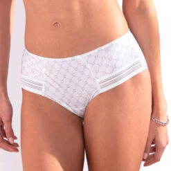 Shorty Antigel Bijou Du Jour -Vêtements Soldes shorty antigel bijou du jour blanc gris 4