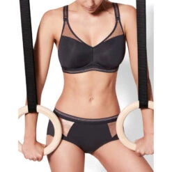 Shorty Empreinte Initiale 9 Shorty Empreinte Initiale -Vêtements Soldes shorty empreinte initiale anthracite 4