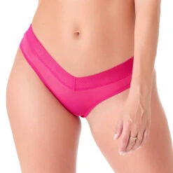 Shorty échancré Gossard Glossies -Vêtements Soldes shorty gossard glossies rose tyrien 3