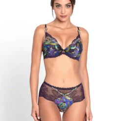 Shorty En Dentelle Lise Charmel Dentelle Cashmer -Vêtements Soldes shorty lise charmel dentelle cashmer multicolore 6