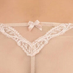 Shorty En Soie Lise Charmel Splendeur Soie -Vêtements Soldes shorty lise charmel splendeur soie beige 3