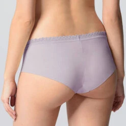 Shorty En Coton LOU Oxygène Coton -Vêtements Soldes shorty lou oxygene coton lilas 2