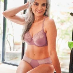 Shorty Louisa Bracq Élise -Vêtements Soldes shorty louisa bracq elise vieux rose 7