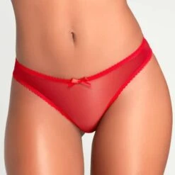 Slip Ouvert Agent Provocateur Danika 7 Slip Ouvert Agent Provocateur Danika -Vêtements Soldes slip femme agent provocateur danika rouge 2