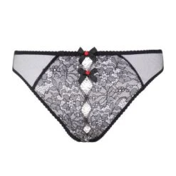 Slip Ouvert En Dentelle Agent Provocateur Lorna Lace -Vêtements Soldes slip femme agent provocateur lorna lace noir 2