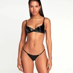 Slip Ouvert Agent Provocateur Zarya -Vêtements Soldes slip femme agent provocateur zarya noir 4