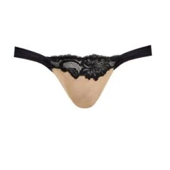 Nouveaux produits -Vêtements Soldes slip femme andres sarda dion noir sable 5