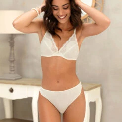 Slip Séduction Antigel Daily Paillette -Vêtements Soldes slip femme antigel daily paillette ivoire 3