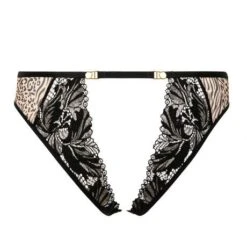 Slip Ouvert En Dentelle Atelier Amour Caresse Féline 6 Slip Ouvert En Dentelle Atelier Amour Caresse Féline -Vêtements Soldes slip femme atelier amour caresse feline leopard 2