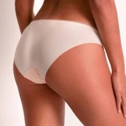 Slip Brésilien En Dentelle Aubade Illusion Fauve -Vêtements Soldes slip femme aubade illusion fauve rose poudre 2