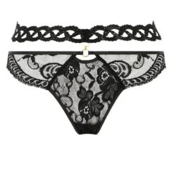 Slip Mini-coeur En Dentelle Aubade Precious Tale 12 Slip Mini-coeur En Dentelle Aubade Precious Tale -Vêtements Soldes slip femme aubade precious tale noir 4