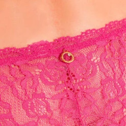 Slip Italien En Dentelle Aubade Rosessence -Vêtements Soldes slip femme aubade rosessence fuchsia 4