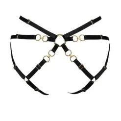 Slip Ouvert Bordelle Kleio -Vêtements Soldes slip femme bordelle kleio noir 3