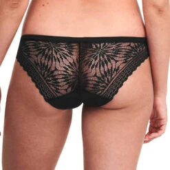 Slip Menstruel Dentelle Graphique Chantelle Chantelle Life -Vêtements Soldes slip femme chantelle chantelle life noir 2