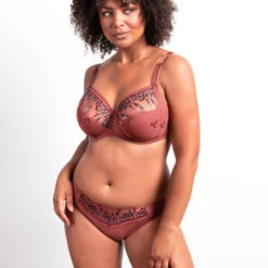 Slip Chantelle Every Curve -Vêtements Soldes slip femme chantelle every curve vieux rose 5