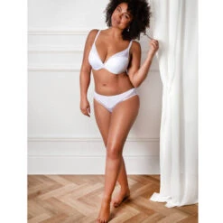 Slip Chantelle Midnight Flowers -Vêtements Soldes slip femme chantelle midnight flowers blanc 5