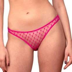 Slip Ouvert Coco De Mer Muse Céline -Vêtements Soldes slip femme coco de mer muse celine rose 2