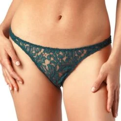 Slip Ouvert En Dentelle Coco De Mer Titania