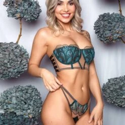 Slip Ouvert Edge O' Beyond Amelie 7 Slip Ouvert Edge O' Beyond Amelie -Vêtements Soldes slip femme edge o beyond amelie bleu canard 3