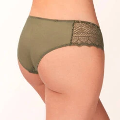 Slip Empreinte Cassiopée -Vêtements Soldes slip femme empreinte cassiopee kaki 2