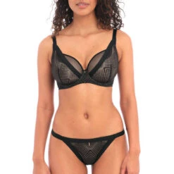 Slip Freya Tailored -Vêtements Soldes slip femme freya tailored noir 3