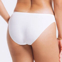 Slip Louisa Bracq Julia -Vêtements Soldes slip femme louisa bracq julia blanc 2