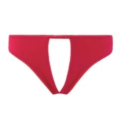 Nouveaux produits -Vêtements Soldes slip femme maison close le petit secret rouge 1