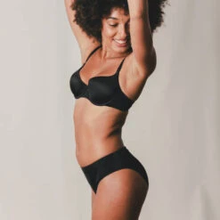 Slip Haut Maison Lejaby Les Invisibles -Vêtements Soldes slip femme maison lejaby les invisibles noir 5