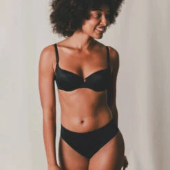 Slip Haut Maison Lejaby Les Invisibles -Vêtements Soldes slip femme maison lejaby les invisibles noir 6