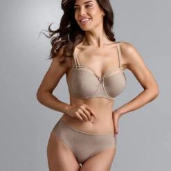Slip Brésilien Marlies Dekkers Dame De Paris -Vêtements Soldes slip femme marlies dekkers dame de paris beige 3