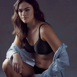 Slip Brésilien Invisible PrimaDonna Satin -Vêtements Soldes slip femme primadonna satin noir 3