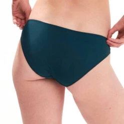 Simone Perele Slip Simone Pérèle Délice 12 Simone Perele Slip Simone Pérèle Délice -Vêtements Soldes slip femme simone perele delice bleu petrole 4