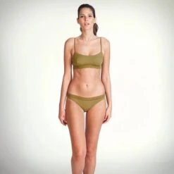 Simone Perele Slip Simone By SP Simone Pérèle Eugénie -Vêtements Soldes slip femme simone perele eugenie kaki 2