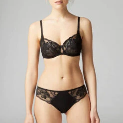 Simone Perele Slip Simone Pérèle Promesse -Vêtements Soldes slip femme simone perele promesse noir 3