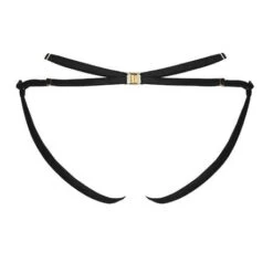 Slip Ouvert En Soie Studio Pia Clea -Vêtements Soldes slip femme studio pia clea noir 2