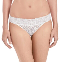 Slip En Dentelle Wacoal Halo Lace -Vêtements Soldes slip femme wacoal halo lace ivoire 2