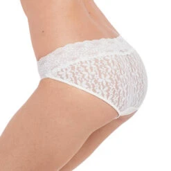 Slip En Dentelle Wacoal Halo Lace -Vêtements Soldes slip femme wacoal halo lace ivoire 3