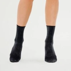 Socquettes 60 Deniers Wolford Stardust -Vêtements Soldes socquettes wolford stardust noir or 2