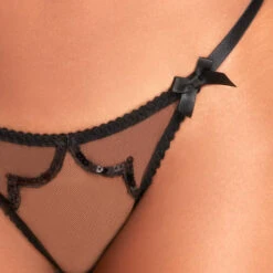 String Agent Provocateur Lorna Party -Vêtements Soldes string agent provocateur lorna party noir 3
