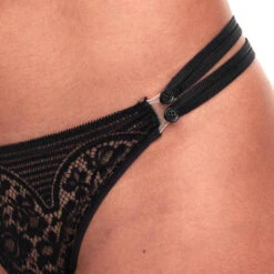 String En Dentelle Chantelle X Singular 6 String En Dentelle Chantelle X Singular -Vêtements Soldes string chantelle x singular noir 2