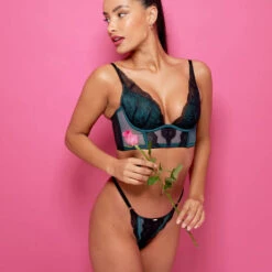 String Gossard VIP Confession -Vêtements Soldes string gossard vip confession noir bleu 5