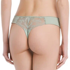 String La Perla Good Vibrations 11 String La Perla Good Vibrations -Vêtements Soldes string la perla good vibrations vert d eau 3